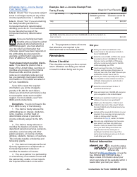 Instructions for IRS Form 1040NR-EZ U.S. Income Tax Return for Certain Nonresident Aliens With No Dependents, Page 14