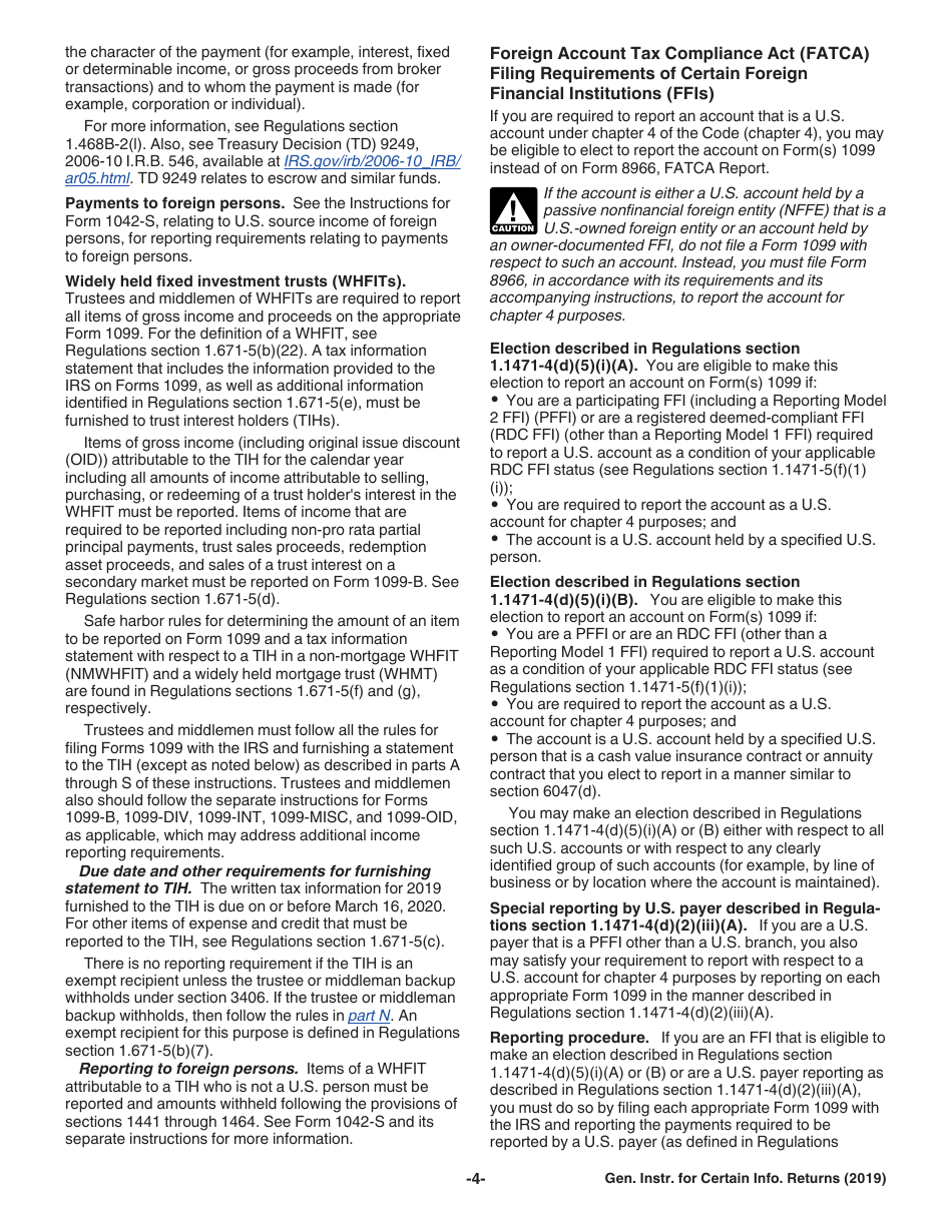 Instructions for IRS Form 1096, 1097, 1098, 1099, 3821, 3822, 5498, W-2G Certain Information Returns, Page 4