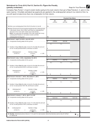 Instructions for IRS Form 2210 Underpayment of Estimated Tax by Individuals, Estates, and Trusts, Page 7