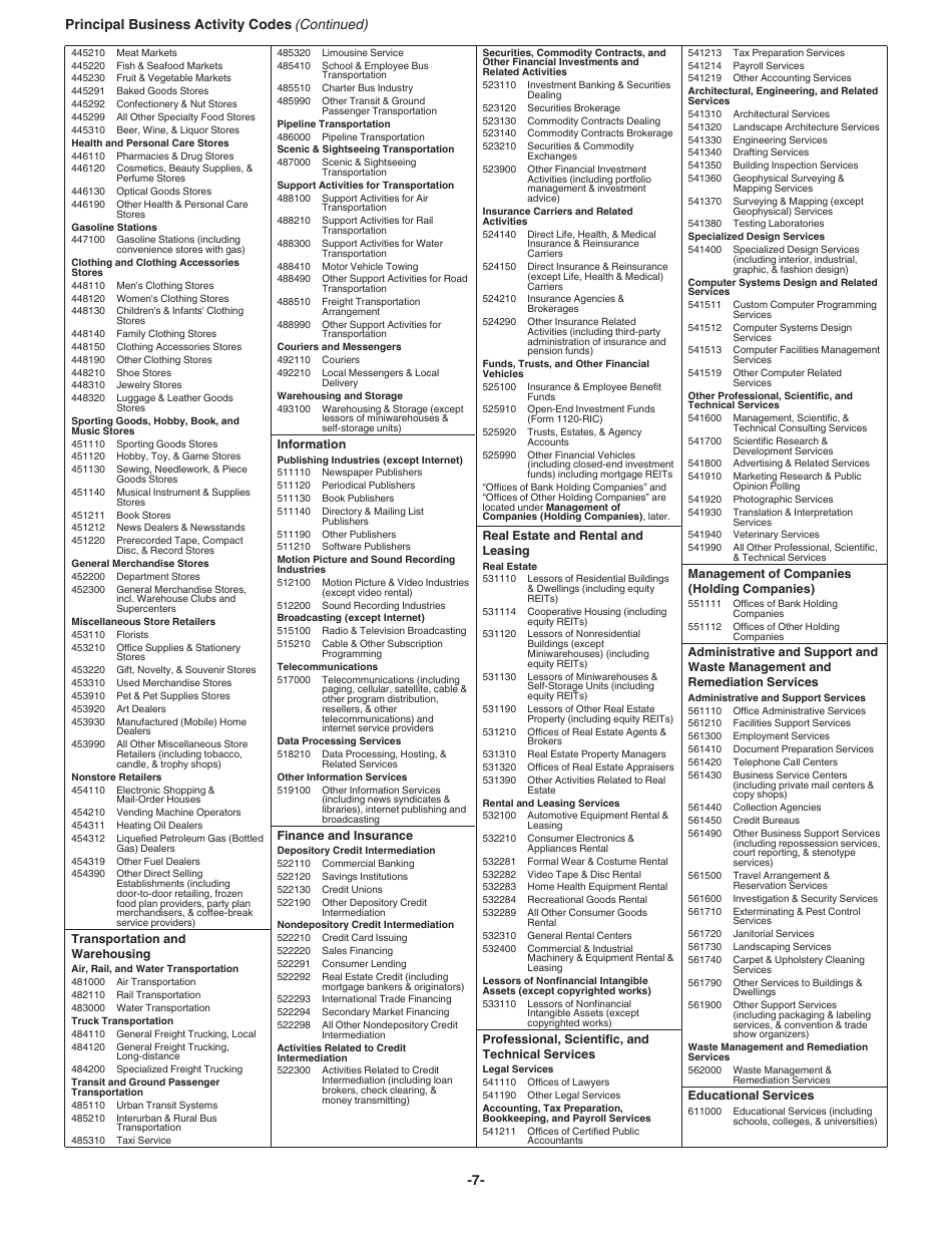 Instructions for IRS Form 5713 International Boycott Report, Page 7