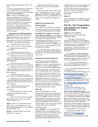 Instructions for IRS Form 6251 Alternative Minimum Tax - Individuals, Page 13