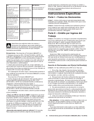 Instrucciones para IRS Formulario 8862(SP) Informacion Para Reclamar Ciertos Creditos Despues De Haber Sido Denegados (Spanish), Page 2