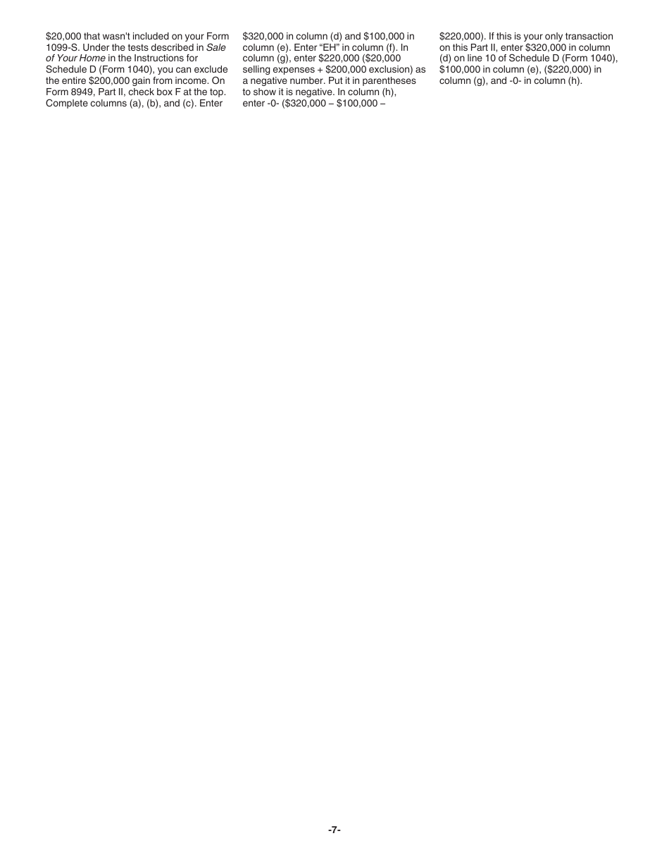 Instructions for IRS Form 8949 Sales and Other Dispositions of Capital Assets, Page 7