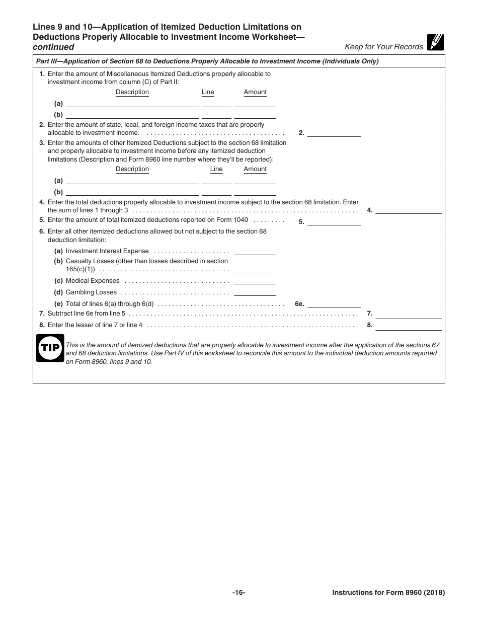 Instructions for IRS Form 8960 Net Investment Income Tax - Individuals, Estates, and Trusts, Page 16
