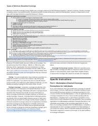 Instructions for IRS Form 8965 Health Coverage Exemptions (And Instructions for Figuring Your Shared Responsibility Payment), Page 5