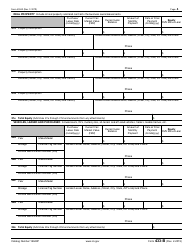 IRS Form 433-B &quot;Collection Information Statement for Businesses&quot;, Page 4