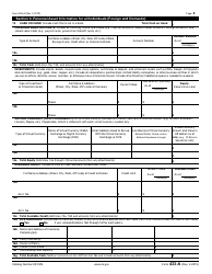IRS Form 433-A Collection Information Statement for Wage Earners and Self-employed Individuals, Page 2