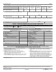 IRS Form 433-A Collection Information Statement for Wage Earners and Self-employed Individuals, Page 6