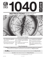 Instructions for IRS Form 1040 U.S. Individual Income Tax Return