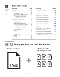 Instructions for IRS Form 1040 U.S. Individual Income Tax Return, Page 2
