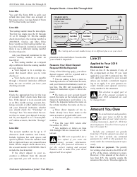 Instructions for IRS Form 1040 U.S. Individual Income Tax Return, Page 64