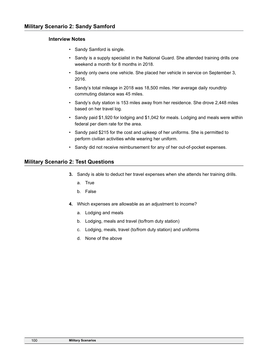 IRS Form 6744 Vita / Tce Volunteer Assistors Test / Retest, Page 102
