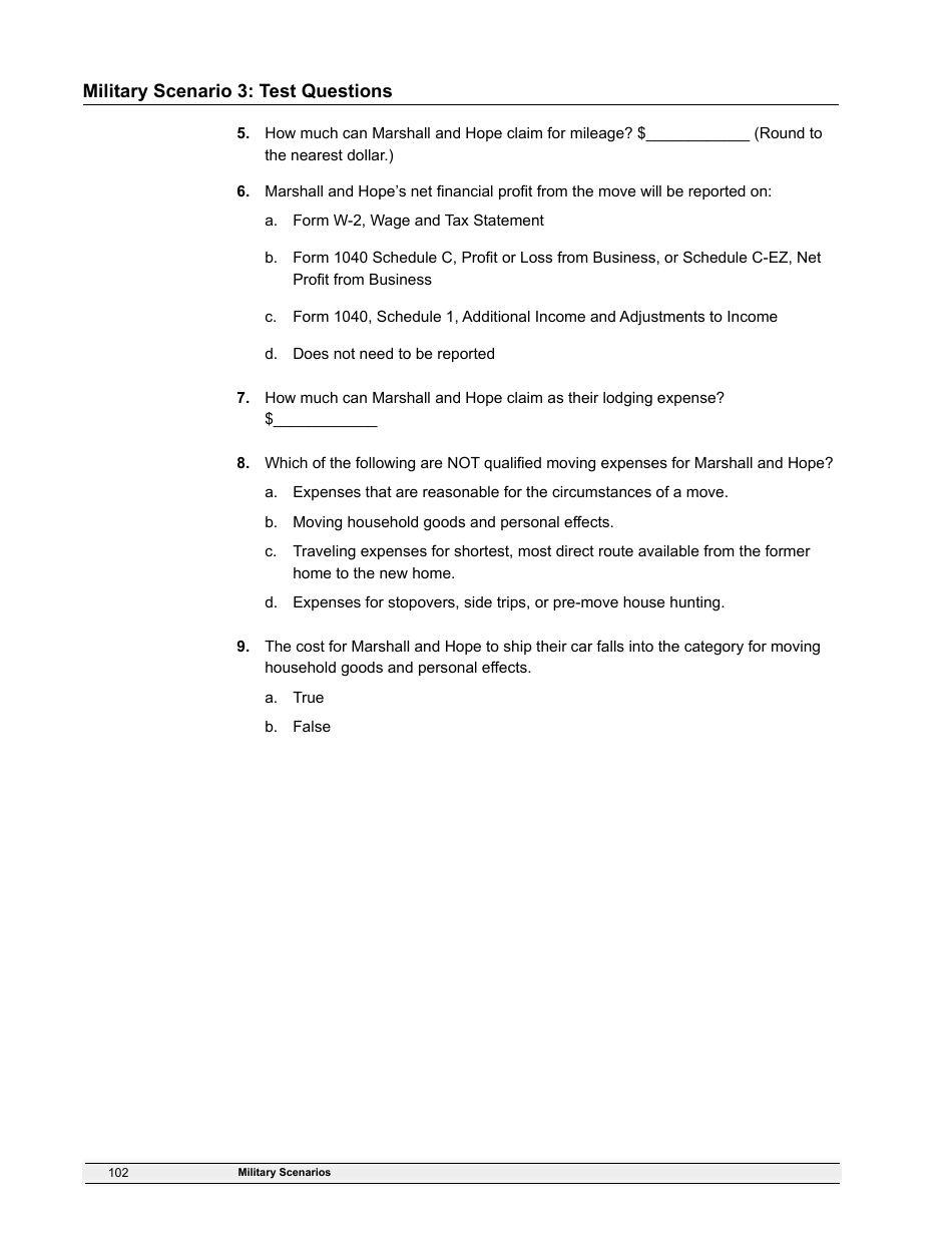 IRS Form 6744 Vita / Tce Volunteer Assistors Test / Retest, Page 104