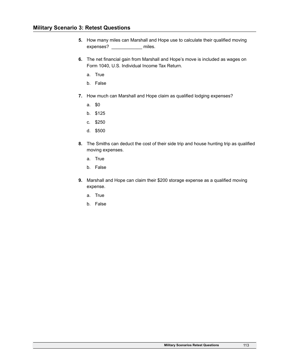 IRS Form 6744 Vita / Tce Volunteer Assistors Test / Retest, Page 115