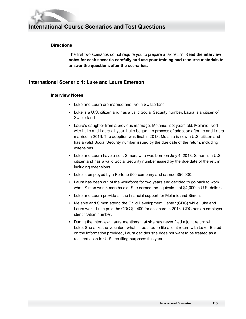IRS Form 6744 Vita / Tce Volunteer Assistors Test / Retest, Page 117