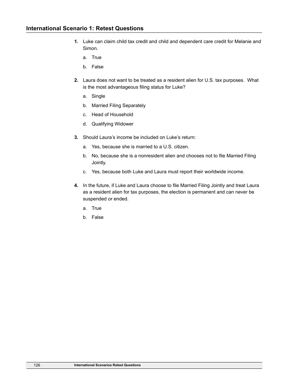 IRS Form 6744 Vita / Tce Volunteer Assistors Test / Retest, Page 128