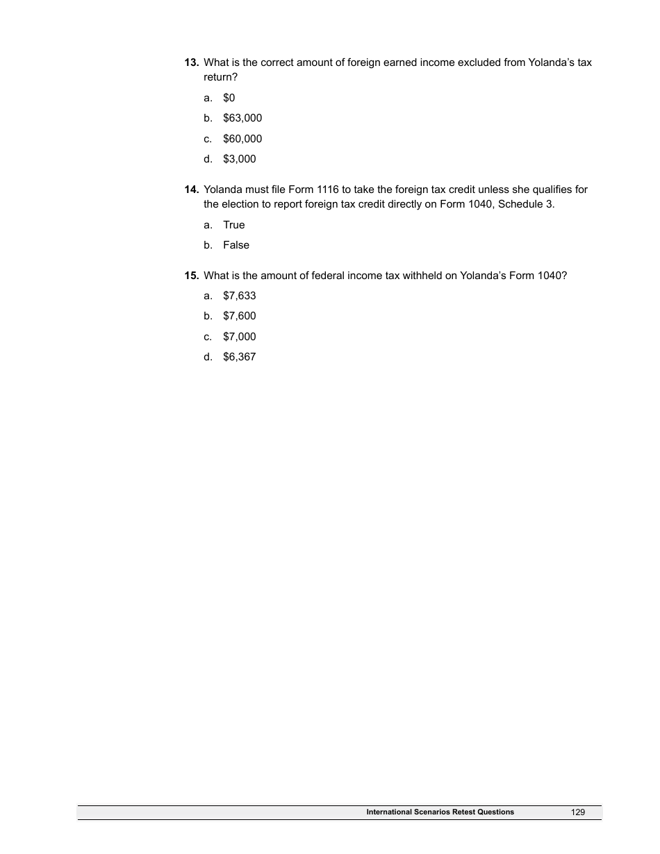 IRS Form 6744 Vita / Tce Volunteer Assistors Test / Retest, Page 131