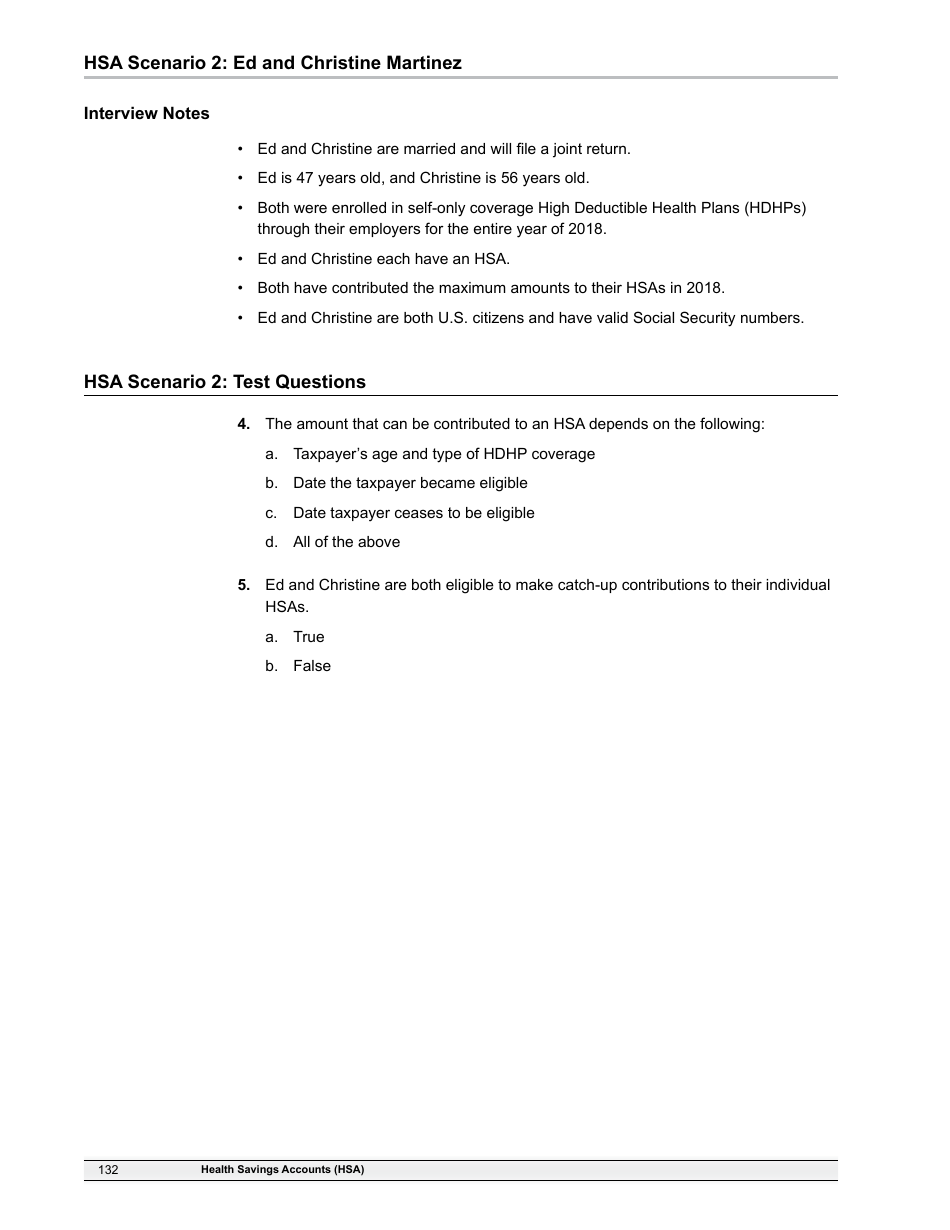 IRS Form 6744 Vita / Tce Volunteer Assistors Test / Retest, Page 134