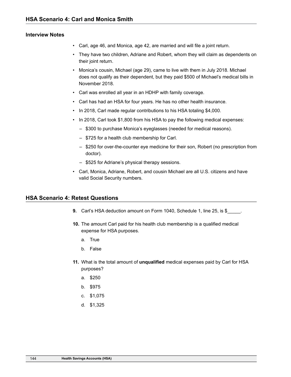 IRS Form 6744 Vita / Tce Volunteer Assistors Test / Retest, Page 146