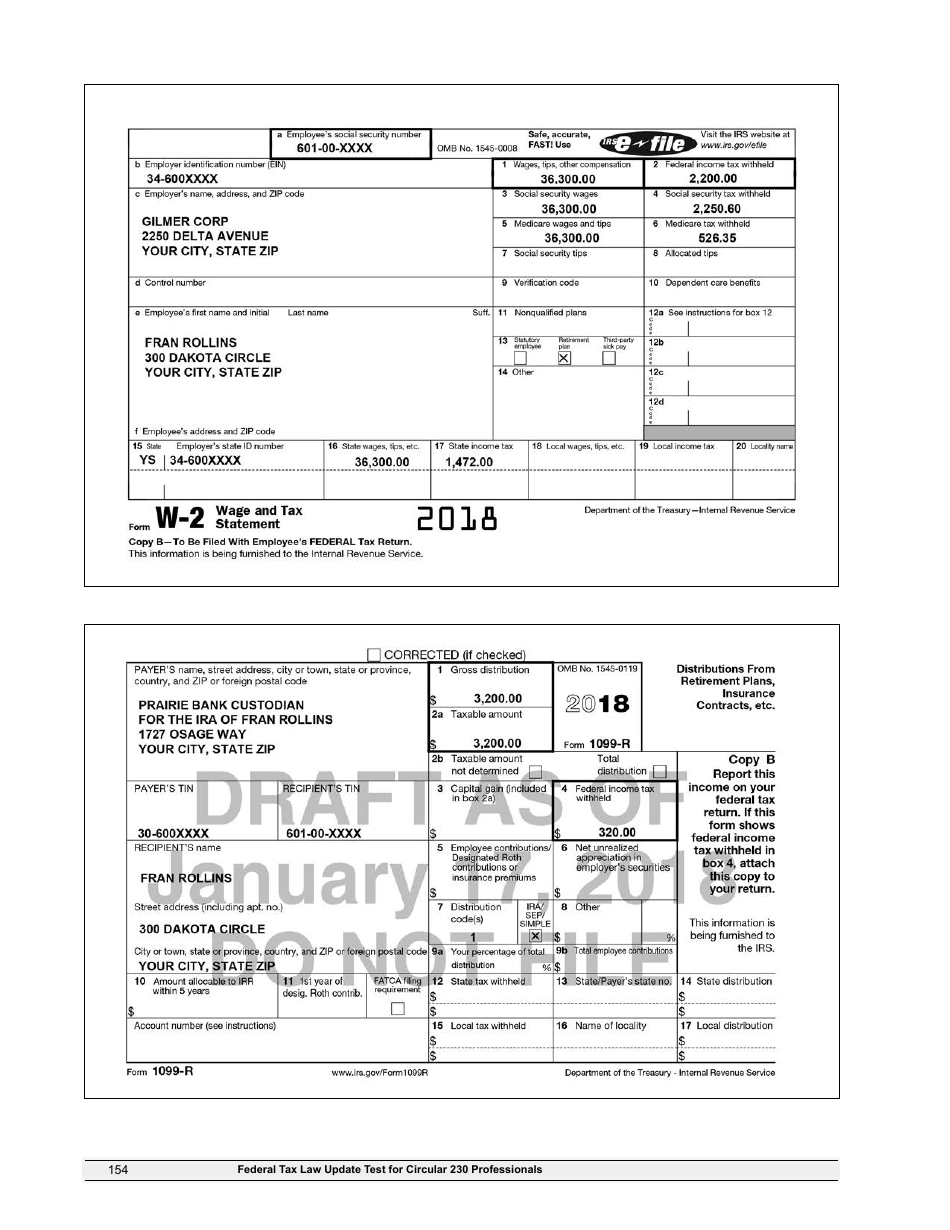 IRS Form 6744 Vita / Tce Volunteer Assistors Test / Retest, Page 156