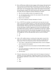 IRS Form 6744 Vita/Tce Volunteer Assistor&#039;s Test/Retest, Page 15