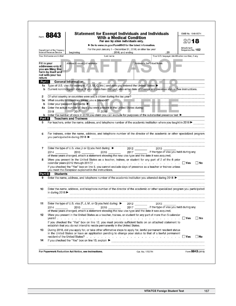 IRS Form 6744 Vita / Tce Volunteer Assistors Test / Retest, Page 169