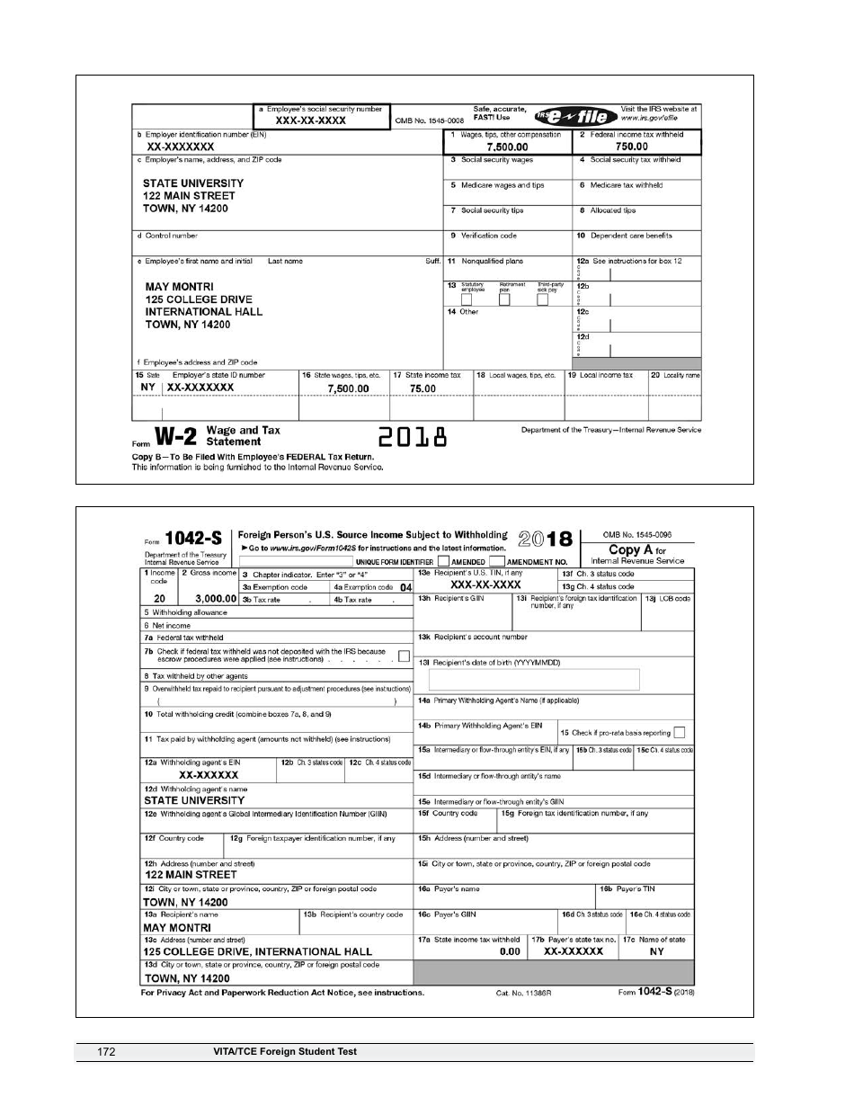 IRS Form 6744 Vita / Tce Volunteer Assistors Test / Retest, Page 174