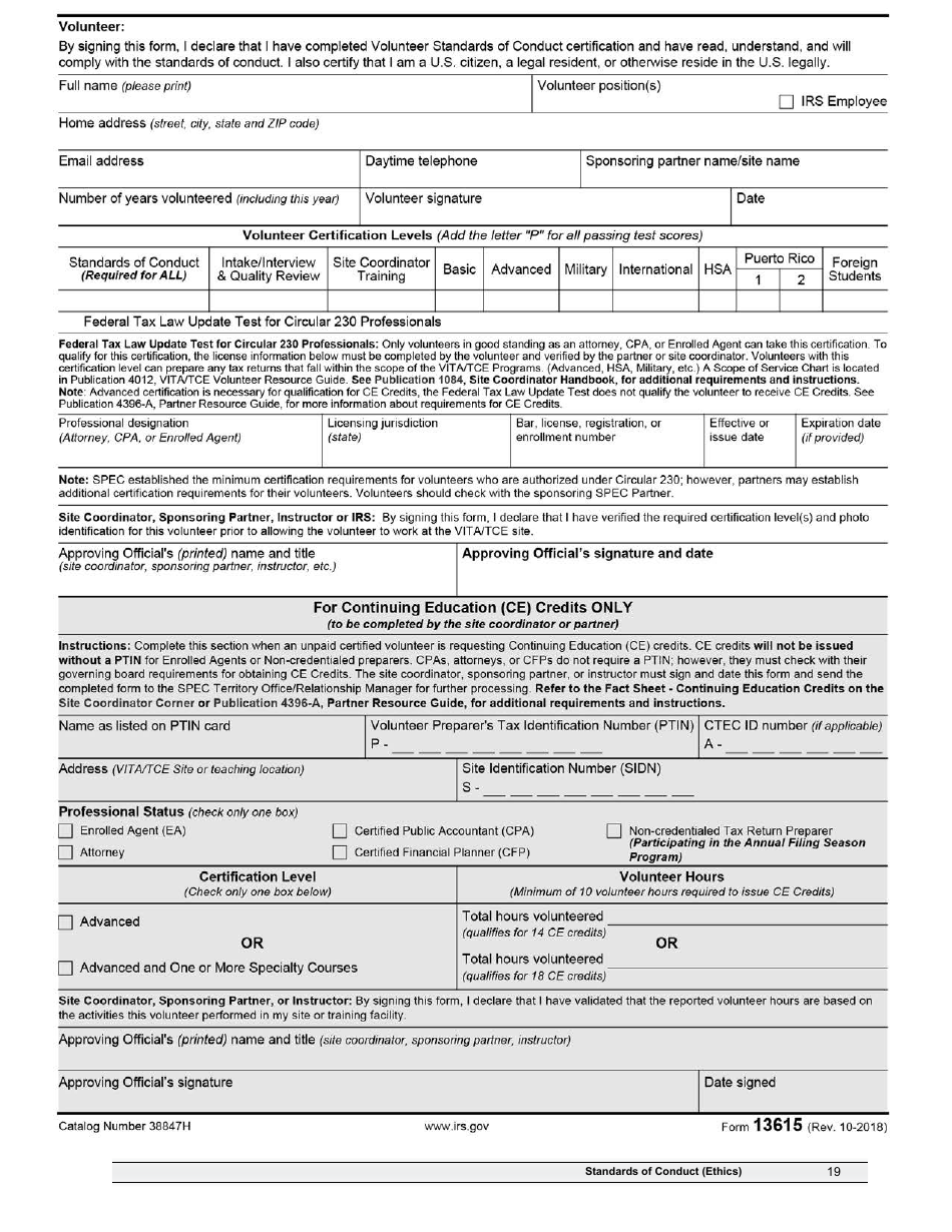 IRS Form 6744 Vita / Tce Volunteer Assistors Test / Retest, Page 21
