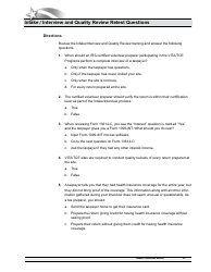 IRS Form 6744 Vita/Tce Volunteer Assistor&#039;s Test/Retest, Page 25