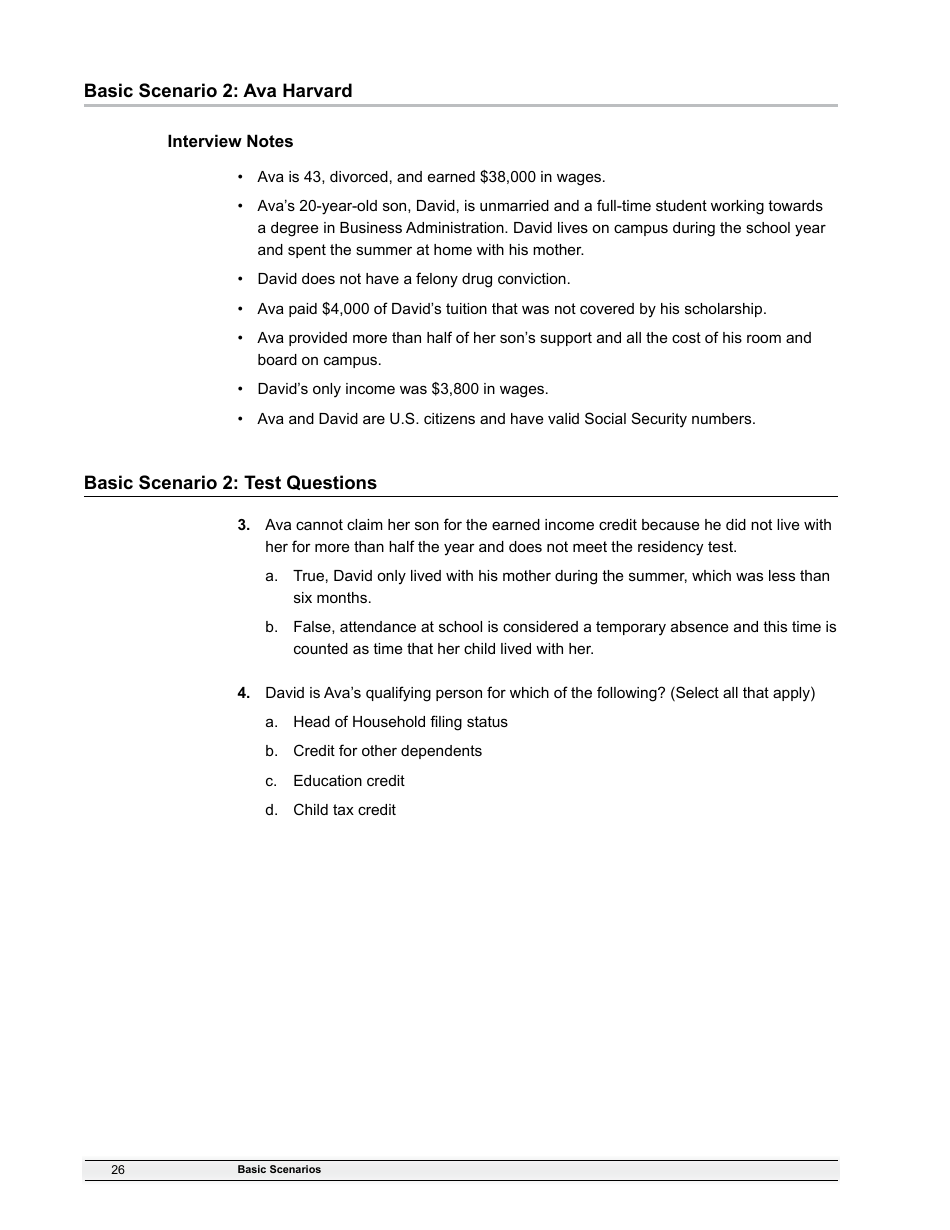 IRS Form 6744 Vita / Tce Volunteer Assistors Test / Retest, Page 28