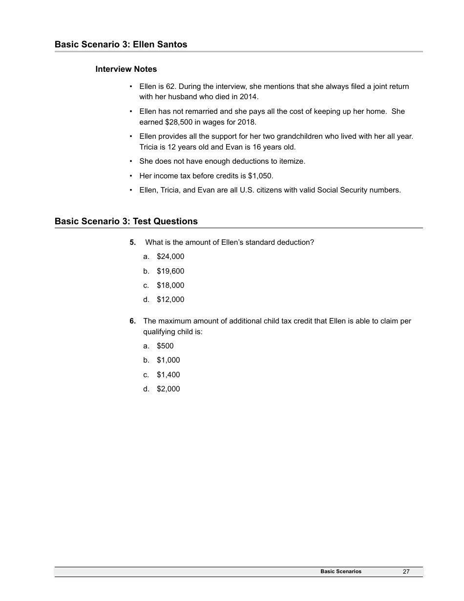 IRS Form 6744 Vita / Tce Volunteer Assistors Test / Retest, Page 29