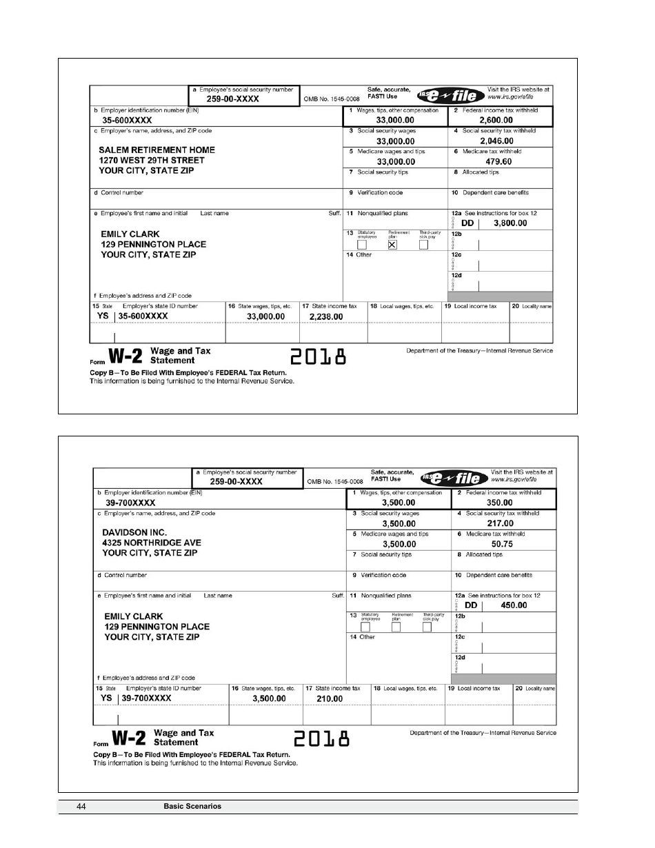 IRS Form 6744 Vita / Tce Volunteer Assistors Test / Retest, Page 46