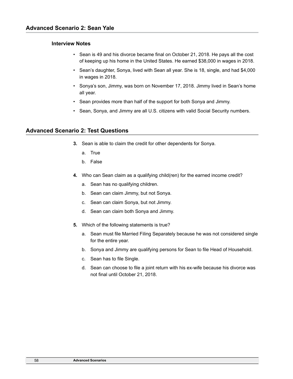 IRS Form 6744 Vita / Tce Volunteer Assistors Test / Retest, Page 60