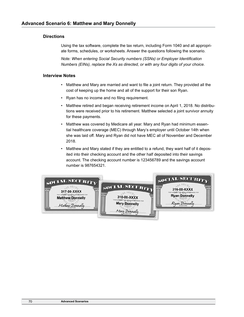 IRS Form 6744 Vita / Tce Volunteer Assistors Test / Retest, Page 72