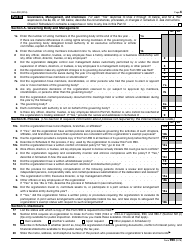 IRS Form 990 Return of Organization Exempt From Income Tax, Page 6