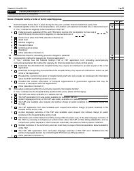 IRS Form 990 Schedule H Hospitals, Page 5
