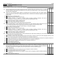 IRS Form 990 Schedule H Hospitals, Page 6