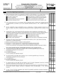 IRS Form 990 Schedule J Compensation Information