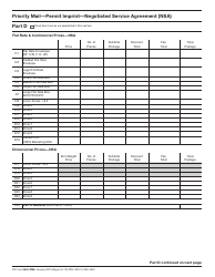 PS Form 3600-PM Postage Statement - Priority Mail - Permit Imprint, Page 5