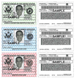 Document preview: DD Form 2 United States Uniformed Services Identification Card