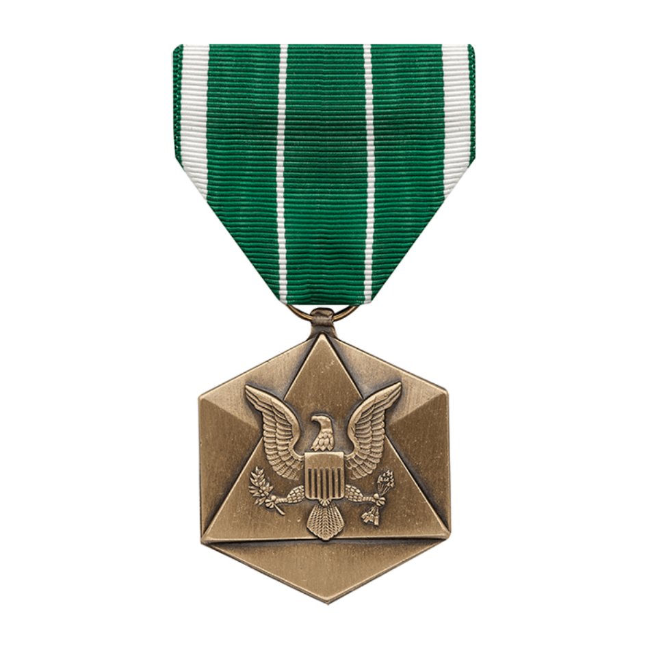 DA Form 4689 Civilian Service Commendation Medal, Page 1