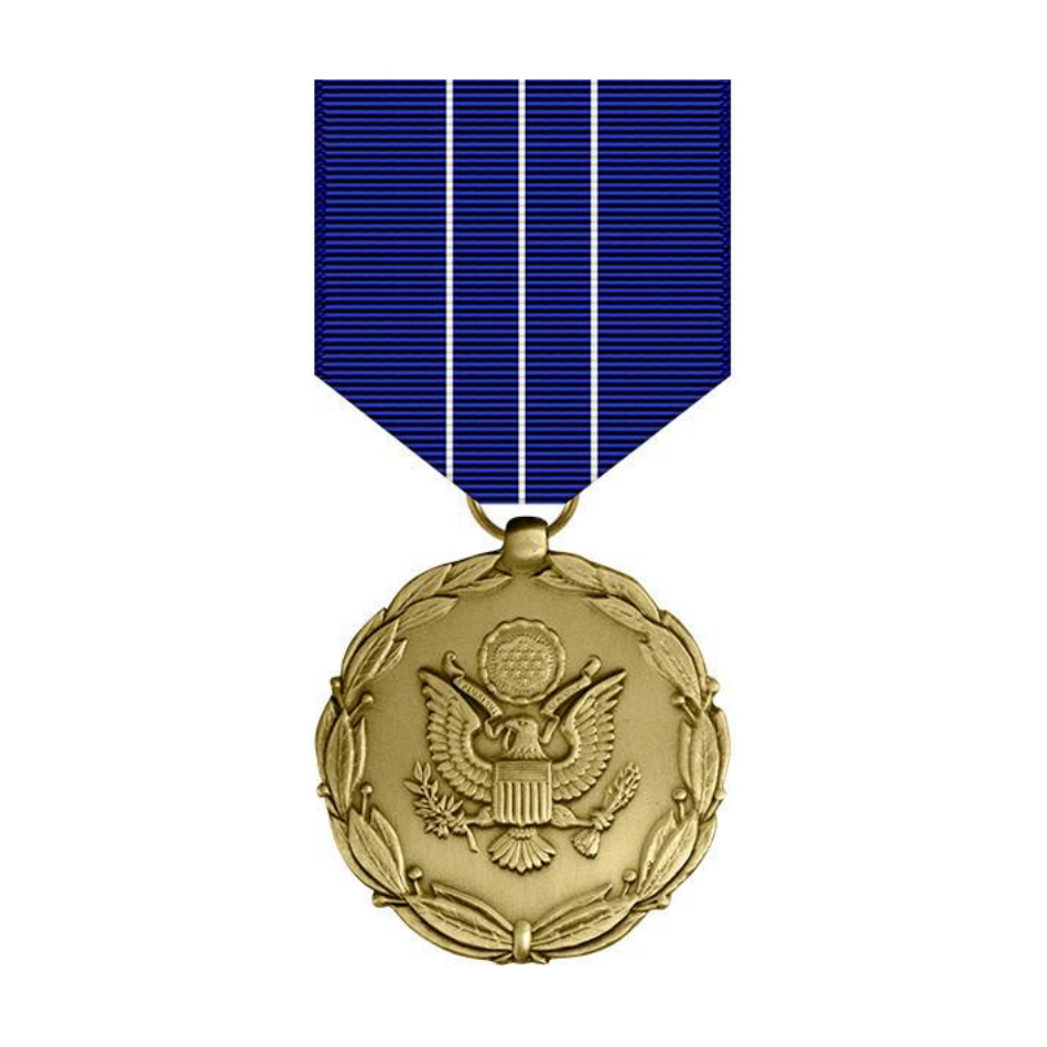 DA Form 5655 Meritorious Civilian Service Medal, Page 1