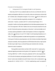 14 Cfr Part 91 (Docket No. FAA-2014-0396), Interpretation of the Special Rule for Model Aircraft, Page 4