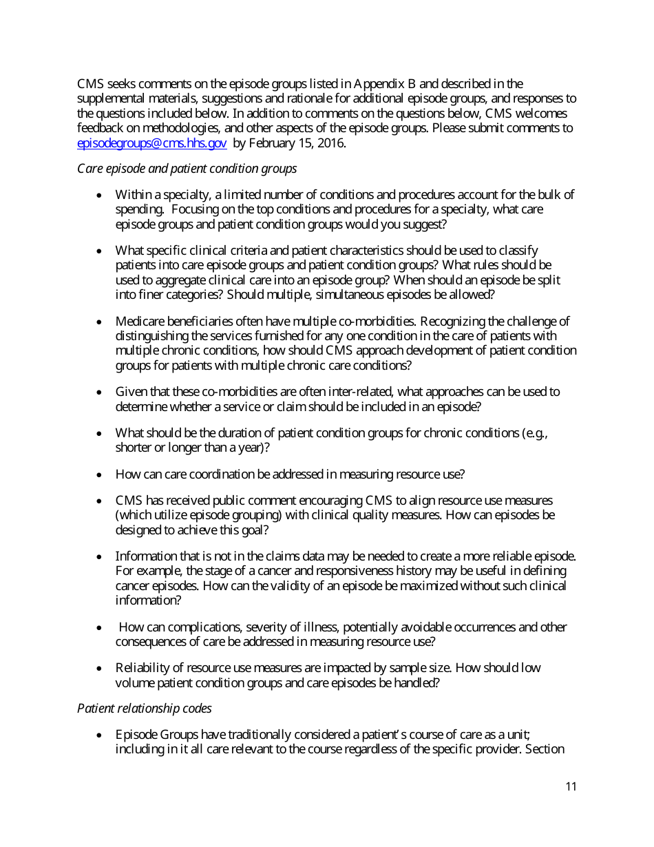 Cms Episode Groups (Macra: Mips  Apms), Page 11