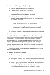 Biosafety in Microbiological and Biomedical Laboratories: Section IV - Laboratory Biosafety Level Criteria, Page 4