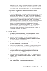 Biosafety in Microbiological and Biomedical Laboratories: Section IV - Laboratory Biosafety Level Criteria, Page 6