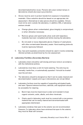 Biosafety in Microbiological and Biomedical Laboratories: Section IV - Laboratory Biosafety Level Criteria, Page 8