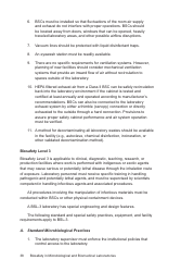 Biosafety in Microbiological and Biomedical Laboratories: Section IV - Laboratory Biosafety Level Criteria, Page 9