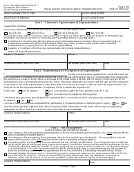 Form SSA-1696-U4 Appointment of Representative, Page 6