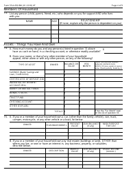 Form SSA-632-BK Request for Waiver of Overpayment Recovery or Change in Repayment Rate, Page 4